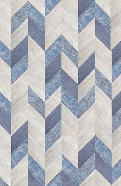 Пробковое покрытие CorkStyle Chevron Blue