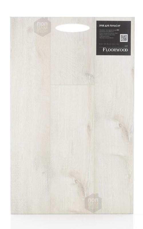 SPC ламинат Floorwood Дуб Пульсар 3958