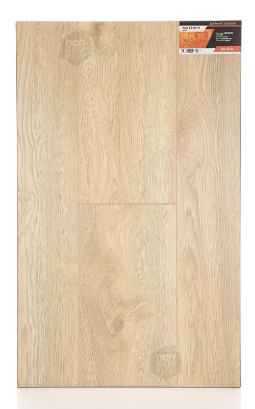 Ламинат My Floor Дуб Макро Бежевый ML1018