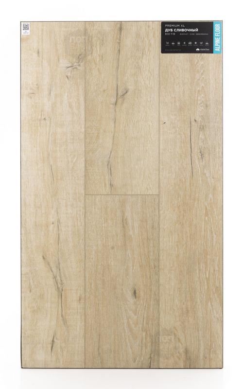 SPC ламинат Alpine Floor Дуб Сливочный ECO 7-19
