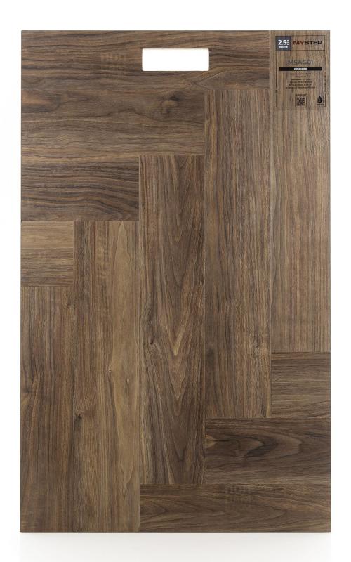 Виниловый ламинат My Step Walnut Nero MSAG01