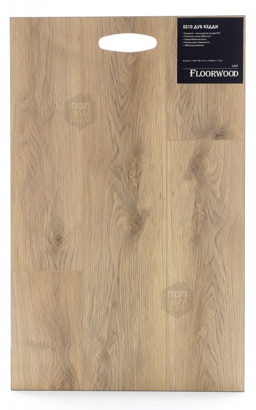 SPC ламинат Floorwood Дуб Кедди 5210