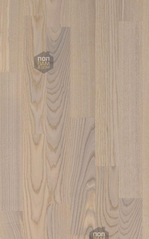 Паркетная доска Polarwood Ash Living White