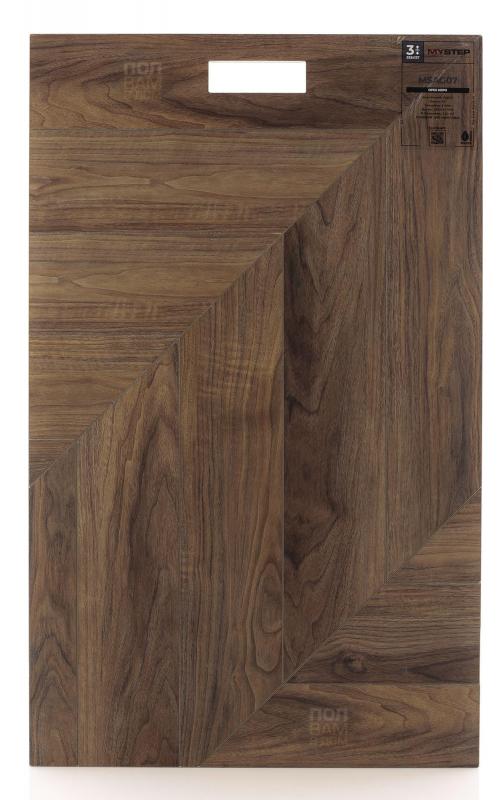 Виниловый ламинат My Step Walnut Nero MSAG07