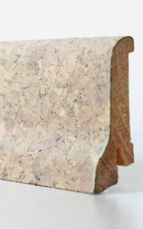 Плинтус напольный CorkStyle Cork Creme пробковый