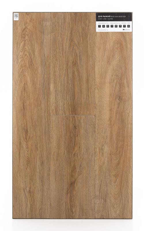 Виниловый ламинат Alpine Floor Дуб Рыжий ЕСО 5-21