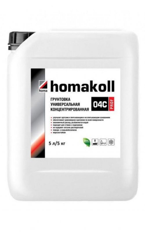 Грунтовка Homakoll 04С Prof концентрат 5кг