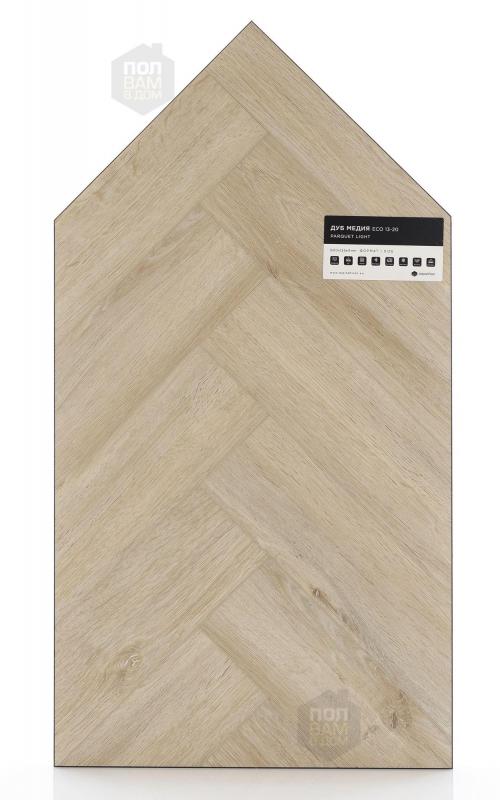 SPC ламинат Alpine Floor Дуб Медия ECO 13-20