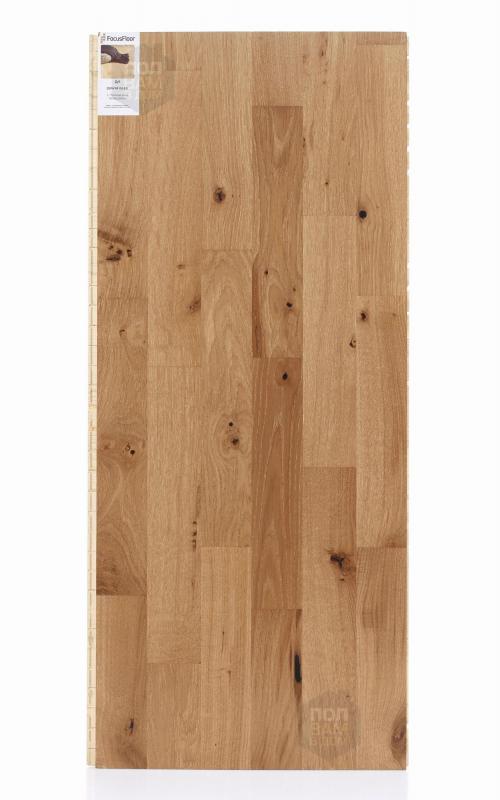 Паркетная доска Focus Floor Дуб Zephyr Oiled 3S