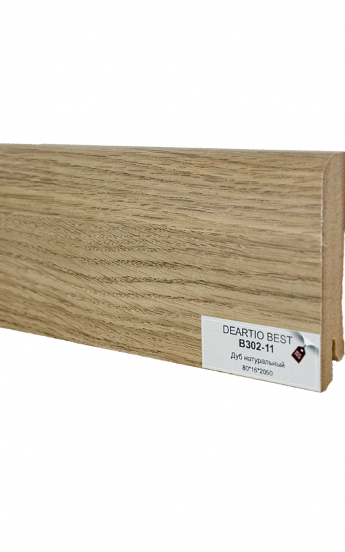Плинтус напольный Deartio Дуб Натуральный B302-11