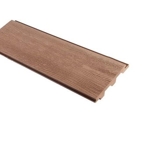Террасная доска Wooden Коричневая полнотелая, бесшовная