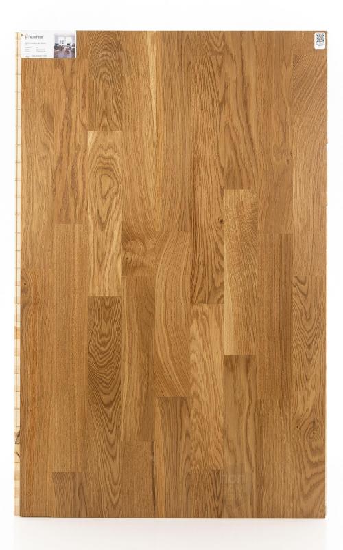 Паркетная доска Focus Floor Дуб ломбардия матовый лак 3п