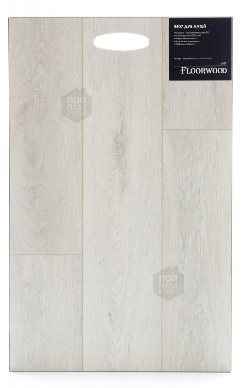 SPC ламинат Floorwood Дуб Алтей 5507